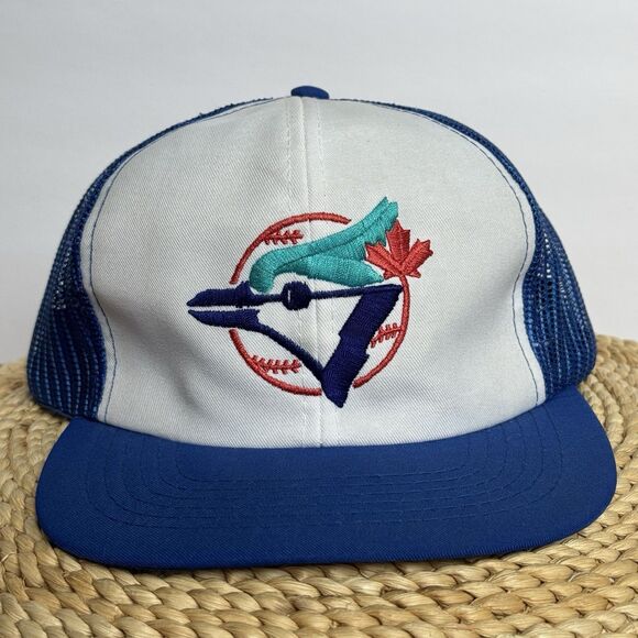 Vintage Ted Fletcher MLB Toronto Blue Jays Baseball Snapback Cap Hat Trucker - Picture 1 of 6